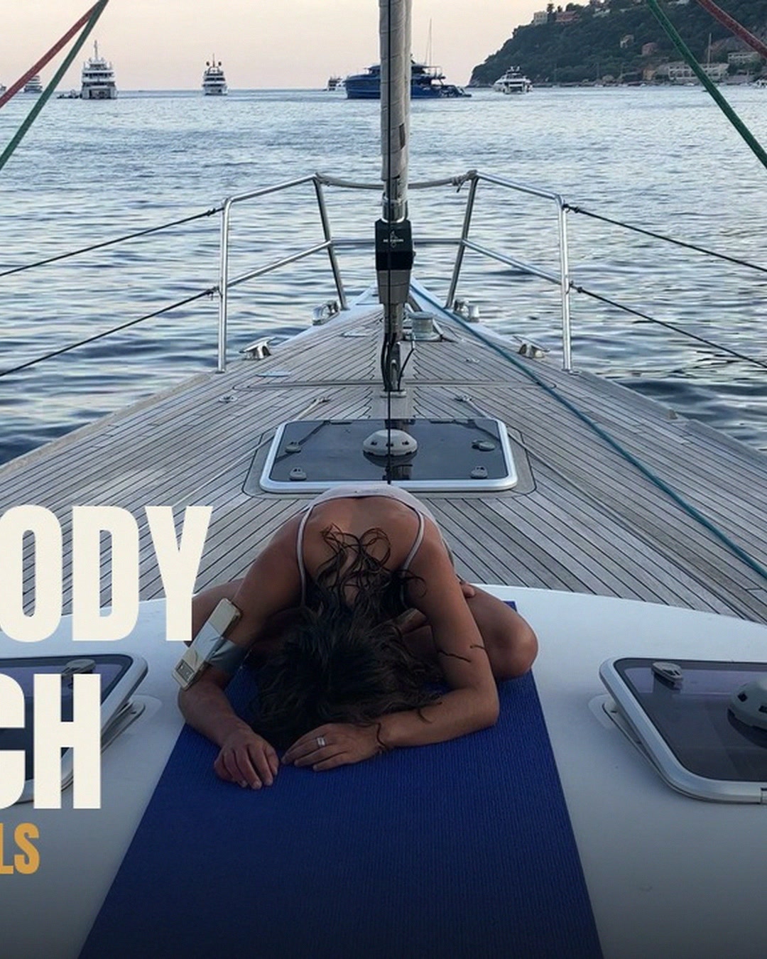 A moment from 14 Min Full Body Stretch, All Levels